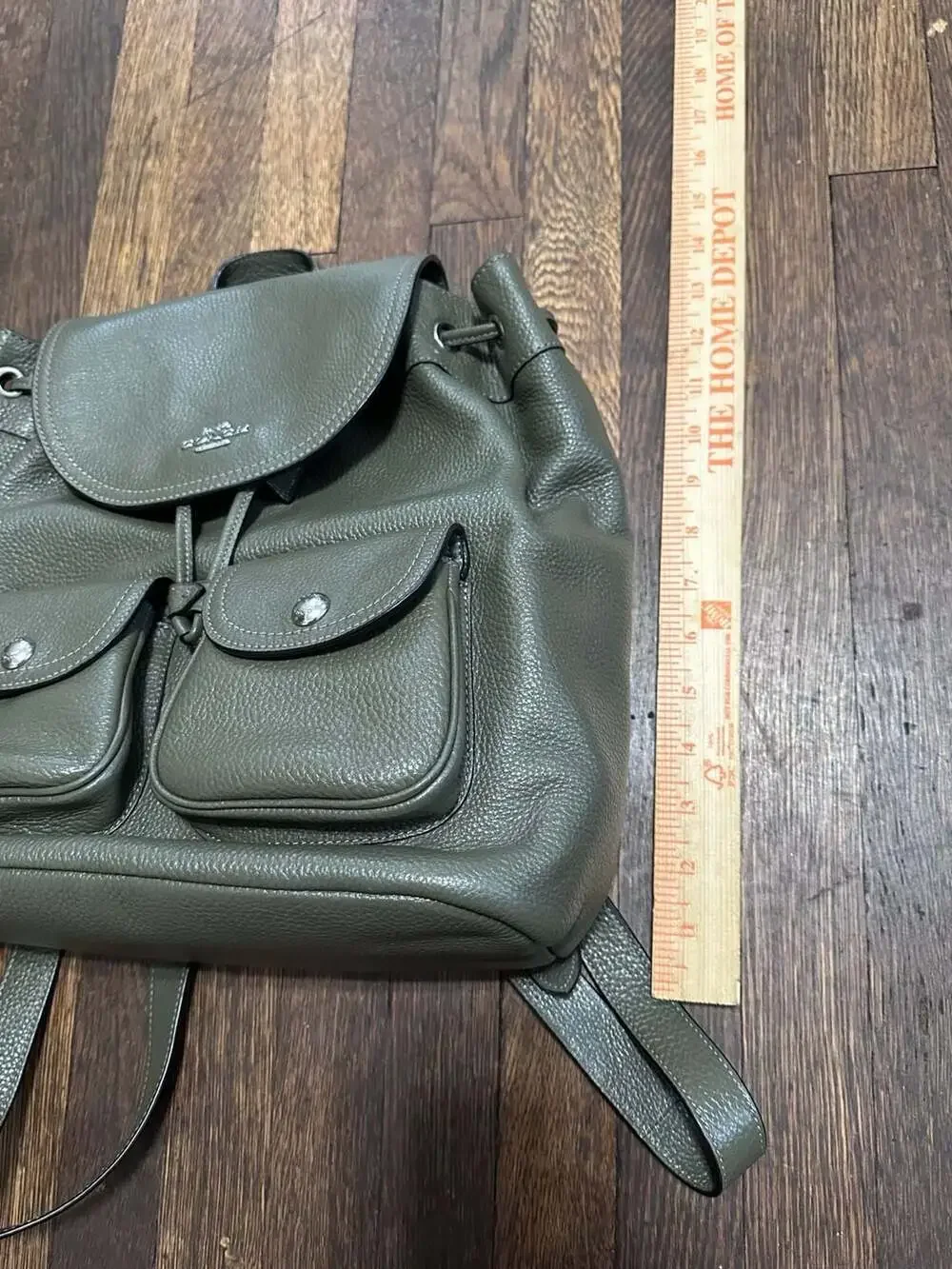 Coach Pennie Backpack in Surplus Pebbled Leather (Style No. 6145)